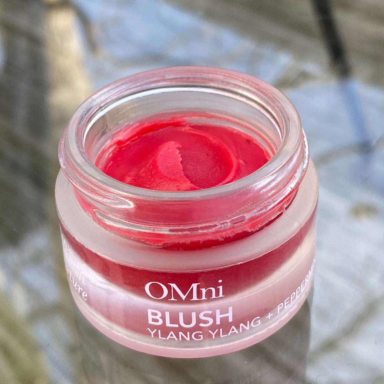 OMni Blush natural multi-use balm for dry lips and skin, and blush on cheeks #2