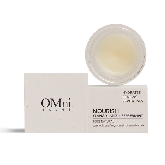 OMni Nourish natural multi-use balm for dry lips and skin